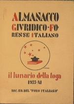 Almanacco giuridico-forense italiano. ''Il lunario della togà'