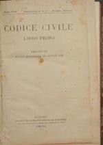 Codice Civile. Libro I. Preceduto dalla Relazione ministeriale