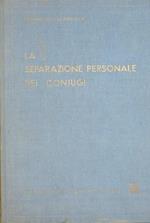 La separazione personale dei coniugi