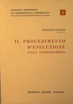 Il Procedimento d'esecuzione nella Giurisprudenza