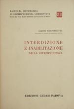 Interdizione e inabilitazione nella giurisprudenza