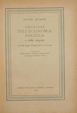 Principi dell'economia politica e delle imposte. Con altri saggi sull'agricoltura e la moneta