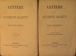 Lettere di Giuseppe Baretti a suoi fratelli I e II Volume