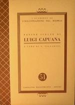 Pagine scelte di Luigi Capuana