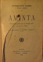 Aminta. Favola boscareccia in cinque atti ed altre poesie