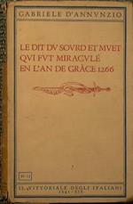 Le dit du sourd et muet qui fut miraculé en l'an de grace 1266