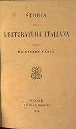 Storia della letteratura italiana