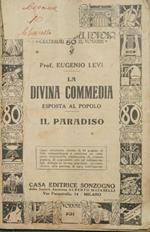 La Divina Commedia esposta al popolo. Il paradiso