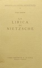 La lirica di Nietzsche