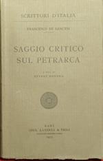 Saggio critico sul Petrarca