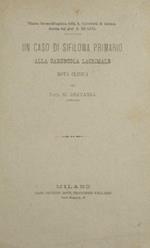 Un caso di sifiloma primario alla caruncola lacrimale. Nota clinica
