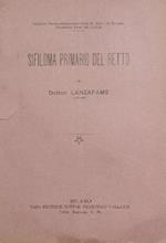 Sifiloma primario del retto