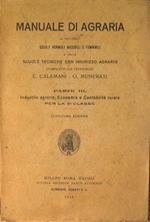 Manuale di agraria