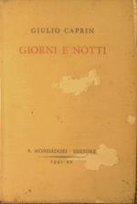 Giorni e notti. ( Pagine di Taccuino )