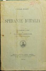 Le speranze d'Italia