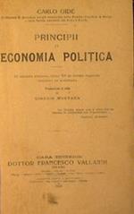 Principi di economia politica