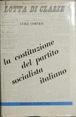 La costituzione del partito socialista italiano