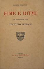 Rime e Ritmi