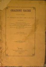 Orazioni sacre del molto reverendo P. Gesualdo de Luca da bronte