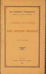 L' ossequio più gradito a Maria Santissima Immacolata