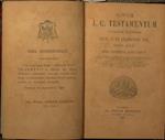 Novum j.c. testamentum vulgatae editionis sixti V. et Clementis VIII. Pontt. Maxx. Jussu recognitum atque editum