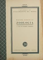 Pagine scelte di zoologia