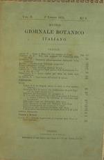 Nuovo Giornale Botanico Italiano.Volume II numero 3