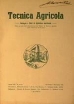 Tecnica agricola. Rassegne e studi di agricoltura meridionale