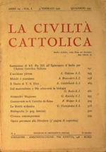 La civiltà cattolica. 1950 -Vol.I: Quaderni 2391, 2392, 2393, 2394. Vol. II: Quaderni 2398, 2399, 2400