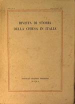 Rivista di storia della chiesa in Italia