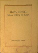 Rivista di storia della chiesa in Italia