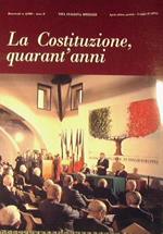 La costituzione, quarant'anni