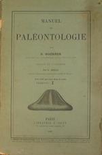 Manuel de paléontologie