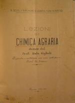 Lezioni di chimica agraria. Dettate dal Prof. Italo Giglioli, raccolte e pubblicate per cura dell'alunno Pietro Di Stefano