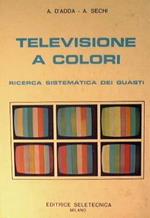 Televisione a colori. Ricerca sistematica dei guasti