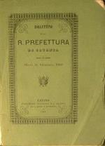 Bollettino della R.Prefettura di Catania