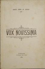 Vox novissima