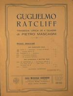 Guglielmo Ratcliff. Intermezzo '' Il sogno di Ratcliff ''