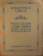 Biblioteca lirica. Loreley. Atto I. Da che tutta mi son data