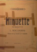 Minuetto.(Dal Quintetto N.11).Riduzione facile per Pianoforte di F.D'Alberth