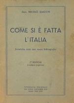 Come si é fatta l'Italia. Sintetiche note con cenni bibliografici