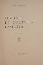 Lezioni di cultura fascista