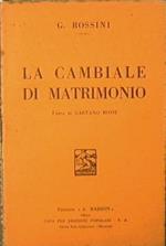 La cambiale di matrimonio