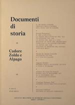 Documenti di Storia. Cadore, Zoldo e Alpago