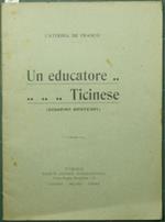 Un educatore ticinese. Giacomo Bontempi