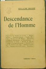 La escendance de l'homme