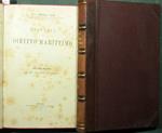 Trattato di diritto marittimo. Vol. I: Le cose. Le persone. Il trasporto Vol. II: I danni e le garanzie del trasporto. Il credito navale. Assistenza e salvamento. Esercizio delle azioni