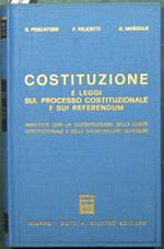 Costituzione e leggi sul processo costituzionale e sui referendum