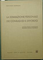 La Separazione personale dei coniugi ed il divorzio