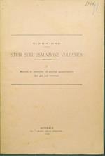 Studi sull'esalazione vulcanica. Metodi di raccolta ed analisi quantitaitve dei gas sul terreno